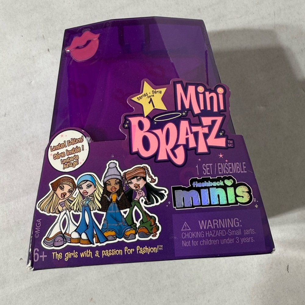 *New* Mini Bratz Flashback Minis Cosmetics! Limited Edition Series 1